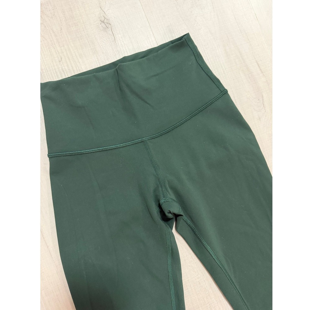 Lululemon Wunder Train High-Rise Crop 23" Legacy Green‎ Size 2 - Picture 3 of 10